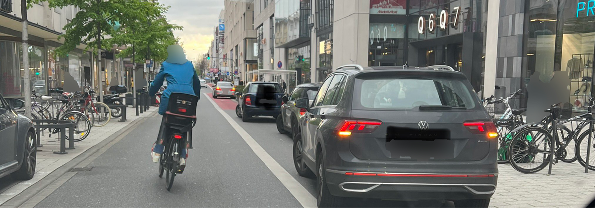 Zukunftsfähig und Sicher in der Fressgasse (ADFC Gastbeitrag)