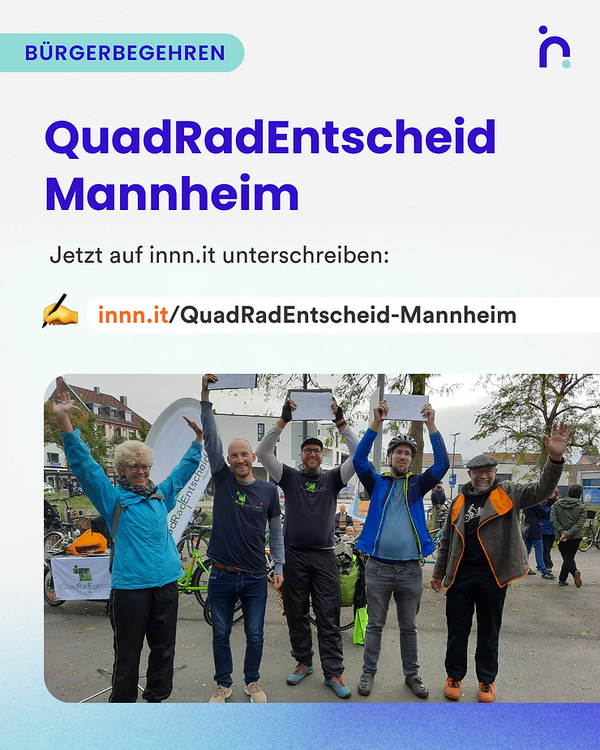 Dein Rückporto übernehmen wir - jetzt kontaktlos unterschreiben