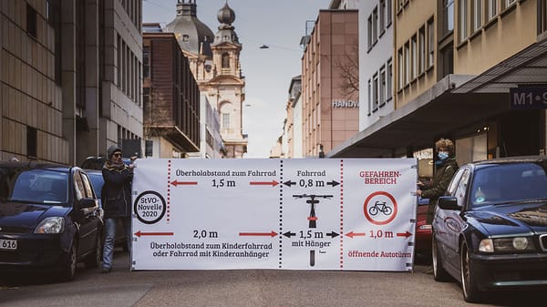 Einbahnstraßen in Mannheim, die für Radfahrende in die Gegenrichtung freigegeben sind